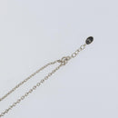 Christian Dior Necklace metal Silver Auth bs29694-7