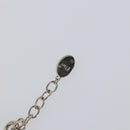 Christian Dior Necklace metal Silver Auth bs29694-8