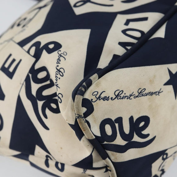 SAINT LAURENT Hand Bag Nylon Navy Auth bs29699