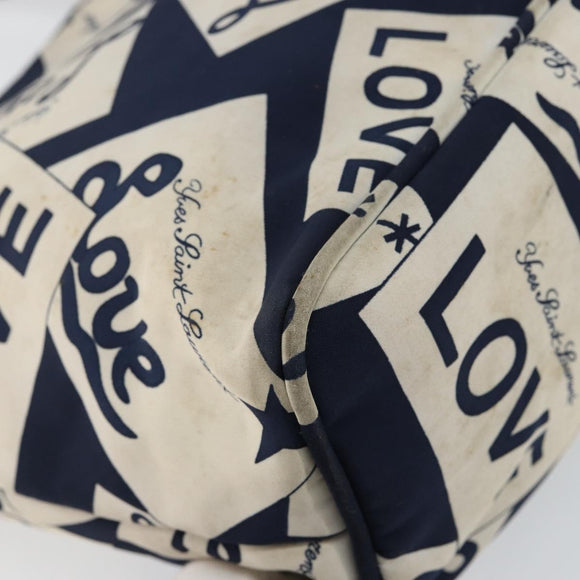 SAINT LAURENT Hand Bag Nylon Navy Auth bs29699