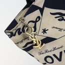 SAINT LAURENT Hand Bag Nylon Navy Auth bs29699-10