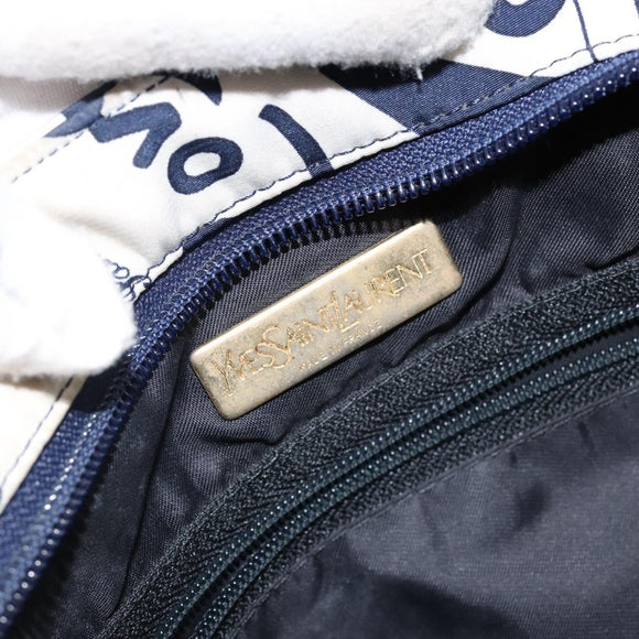 SAINT LAURENT Hand Bag Nylon Navy Auth bs29699