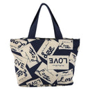 SAINT LAURENT Hand Bag Nylon Navy Auth bs29699-2