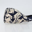 SAINT LAURENT Hand Bag Nylon Navy Auth bs29699-3