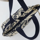 SAINT LAURENT Hand Bag Nylon Navy Auth bs29699-6