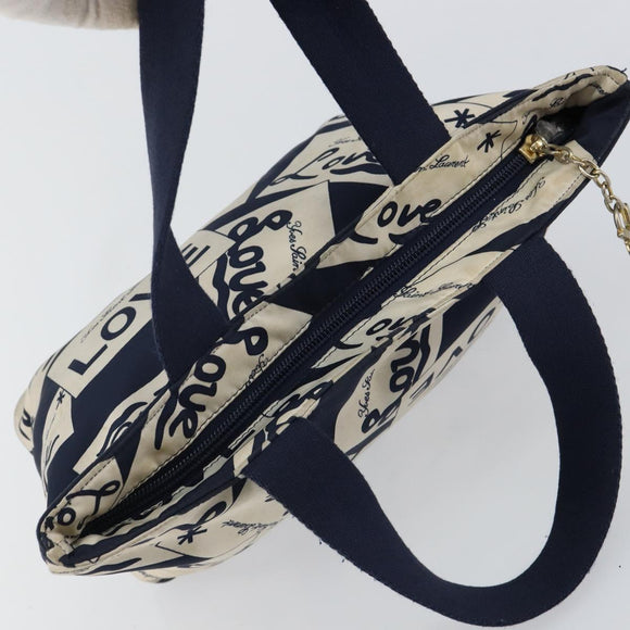 SAINT LAURENT Hand Bag Nylon Navy Auth bs29699