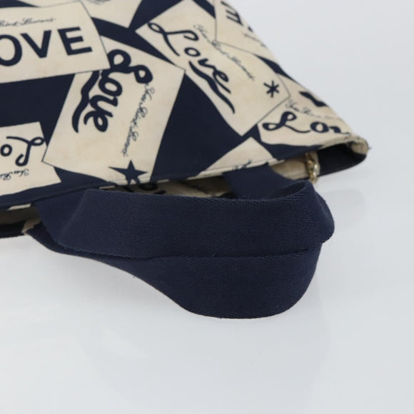 SAINT LAURENT Hand Bag Nylon Navy Auth bs29699