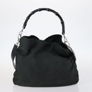 GUCCI Shoulder Bag Nylon Enamel Leather 5Set Black Brown khaki Auth bs29701-19