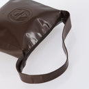 GUCCI Shoulder Bag Nylon Enamel Leather 5Set Black Brown khaki Auth bs29701-4