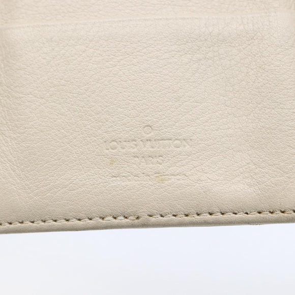 LOUIS VUITTON Monogram Mahina Portefeuille Amelia Wallet M58132 LV Auth bs29705