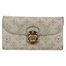 LOUIS VUITTON Monogram Mahina Portefeuille Amelia Wallet M58132 LV Auth bs29705-13