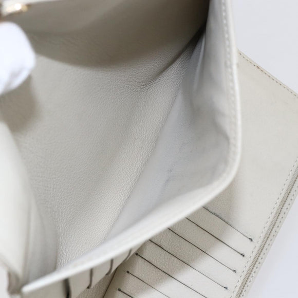 LOUIS VUITTON Monogram Mahina Portefeuille Amelia Wallet M58132 LV Auth bs29705