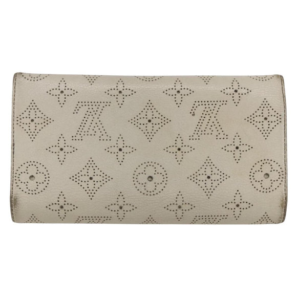 LOUIS VUITTON Monogram Mahina Portefeuille Amelia Wallet M58132 LV Auth bs29705