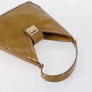 Salvatore Ferragamo Bag Enamel Canvas Leather 7Set Black Brown Auth bs29709-14