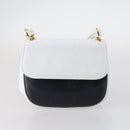 Salvatore Ferragamo Bag Enamel Canvas Leather 7Set Black Brown Auth bs29709-17