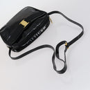 Salvatore Ferragamo Bag Enamel Canvas Leather 7Set Black Brown Auth bs29709-24
