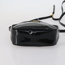 Salvatore Ferragamo Bag Enamel Canvas Leather 7Set Black Brown Auth bs29709-25