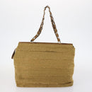 Salvatore Ferragamo Bag Enamel Canvas Leather 7Set Black Brown Auth bs29709-3