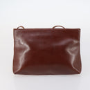 Salvatore Ferragamo Bag Enamel Canvas Leather 7Set Black Brown Auth bs29709-33