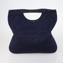 CELINE Handtas Canvas Nylon PVC 6-delige set Bruin Marinegroen Auth bs29710-18