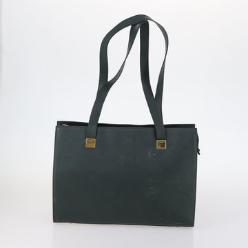 CELINE Hand Bag Canvas Nylon PVC 6Set Brown Navy Green Auth bs29710 - 0