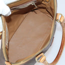 CELINE Handtas Canvas Nylon PVC 6-delige set Bruin Marinegroen Auth bs29710-31