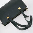 CELINE Handtas Canvas Nylon PVC 6-delige set Bruin Marinegroen Auth bs29710-4