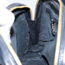 GUCCI Bamboo Shoulder Bag Patent leather Navy Gold 001 2113 1650 Auth bs29711-18