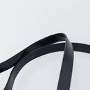 GUCCI Bamboo Shoulder Bag Patent leather Navy Gold 001 2113 1650 Auth bs29711-8