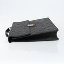 GUCCI GG Canvas Briefcase Nylon Black Silver 015 0235 Auth bs29713-4