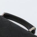 GUCCI GG Canvas Briefcase Nylon Black Silver 015 0235 Auth bs29713-14