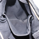 GUCCI GG Canvas Abbey Shoulder Bag Black Gold 131326 Auth bs29715-22