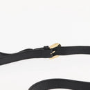 GUCCI GG Canvas Abbey Shoulder Bag Black Gold 131326 Auth bs29715-14