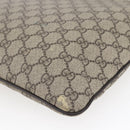 GUCCI GG Supreme Shoulder Bag PVC Beige Gold 295257 Auth bs29716-12