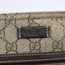 GUCCI GG Supreme Shoulder Bag PVC Beige Gold 295257 Auth bs29716-14