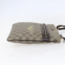 GUCCI GG Supreme Shoulder Bag PVC Beige Gold 295257 Auth bs29716-5