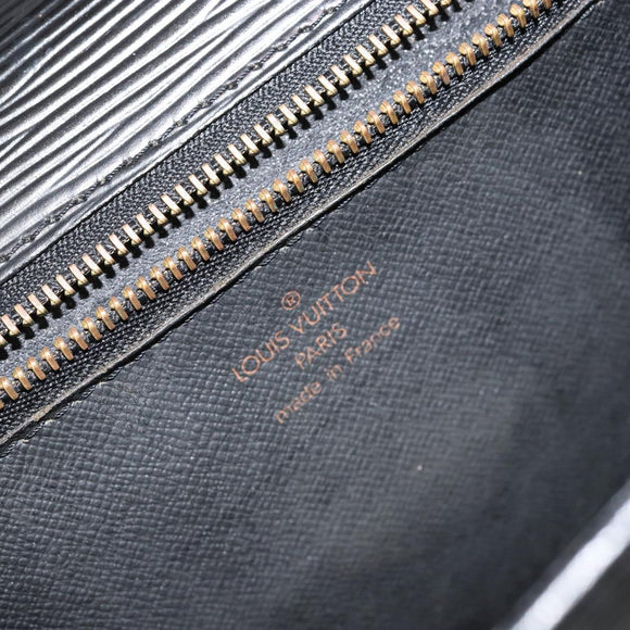 LOUIS VUITTON Epi Monceau 28 Hand Bag Black M52122 LV Auth bs29721