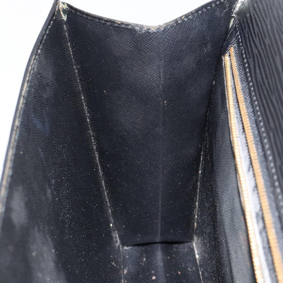 LOUIS VUITTON Epi Monceau 28 Hand Bag Black M52122 LV Auth bs29721