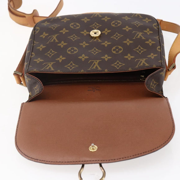 LOUIS VUITTON Monogram Saint Cloud GM Shoulder Bag M51242 LV Auth bs29724