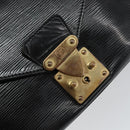 LOUIS VUITTON Epi Biface Clutch Bag Black M52322 LV Auth bs29726-17