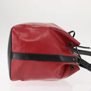 LOUIS VUITTON Epi Petit Noe Bag By Color Black Red M44172 LV Auth bs29727-3