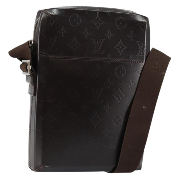 LOUIS VUITTON Monogram Lace Bobby Shoulder Bag Brown M46520 LV Auth bs29730