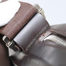 LOUIS VUITTON Monogram Lace Bobby Shoulder Bag Brown M46520 LV Auth bs29730-12