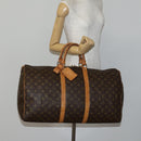 LOUIS VUITTON Monogram Keepall 55 Boston Bag M41424 LV Auth bs29734-23