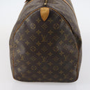 LOUIS VUITTON Monogram Keepall 55 Boston Bag M41424 LV Auth bs29734-3