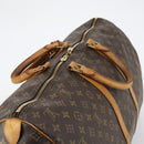 LOUIS VUITTON Monogram Keepall 55 Boston Bag M41424 LV Auth bs29734-7