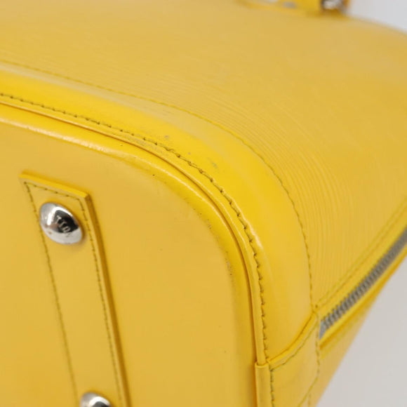 LOUIS VUITTON Epi Alma PM Hand Bag Yellow Mimosa M40951 LV Auth bs29736