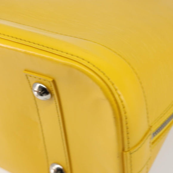 LOUIS VUITTON Epi Alma PM Hand Bag Yellow Mimosa M40951 LV Auth bs29736
