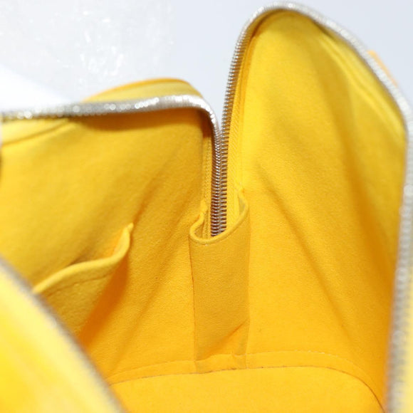 LOUIS VUITTON Epi Alma PM Hand Bag Yellow Mimosa M40951 LV Auth bs29736