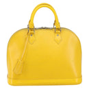 LOUIS VUITTON Epi Alma PM Hand Bag Yellow Mimosa M40951 LV Auth bs29736-2